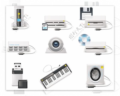 電子技術產品矢量素材