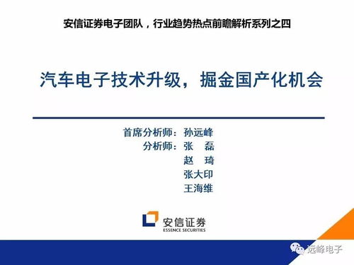 汽車(chē)電子技術(shù)升級(jí),掘金國(guó)產(chǎn)化機(jī)會(huì)